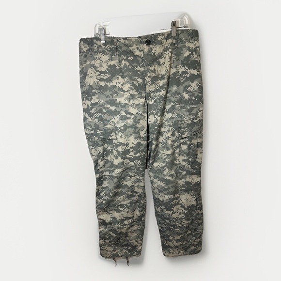 Unicor US Army Uniform Trouser Men's M Short  (36x29) Gray Camouflage Cargo - Picture 1 of 9